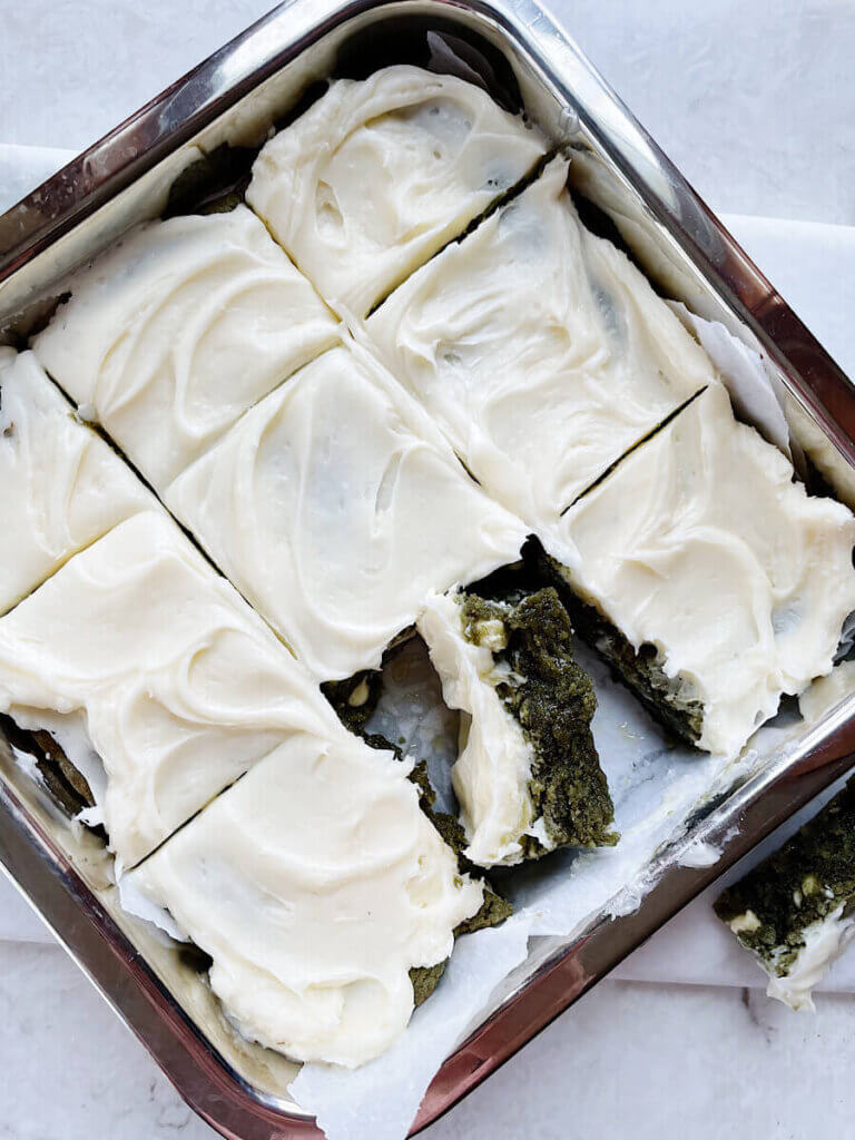 Green velvet brownie recipe