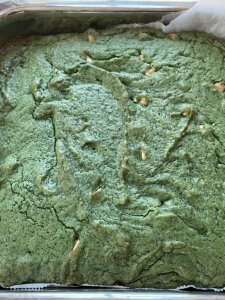 Grinch brownies