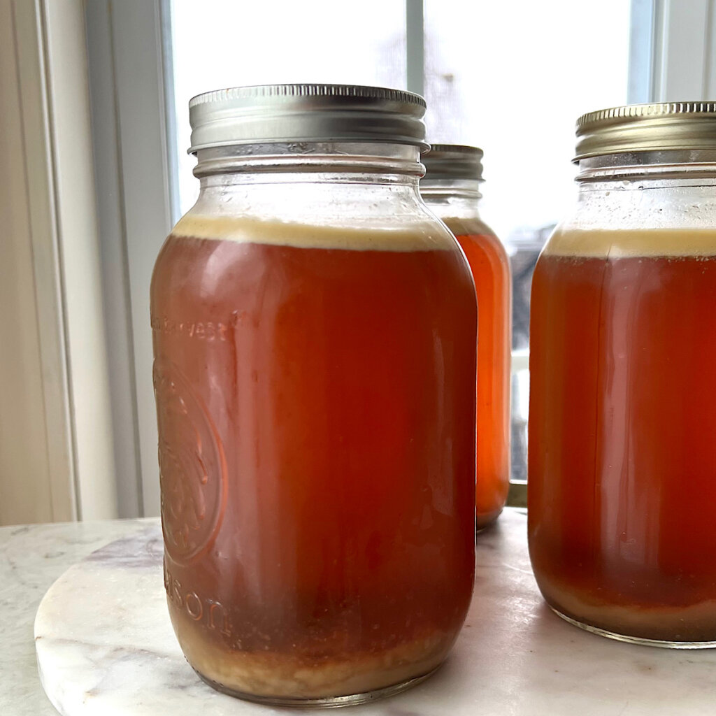Gut healthy bone broth recipe photo