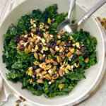 Gut healthy kale salad recipe