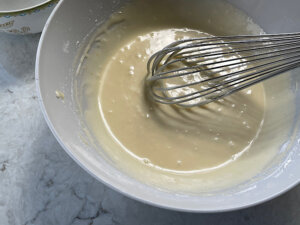 half moon cookie frosting