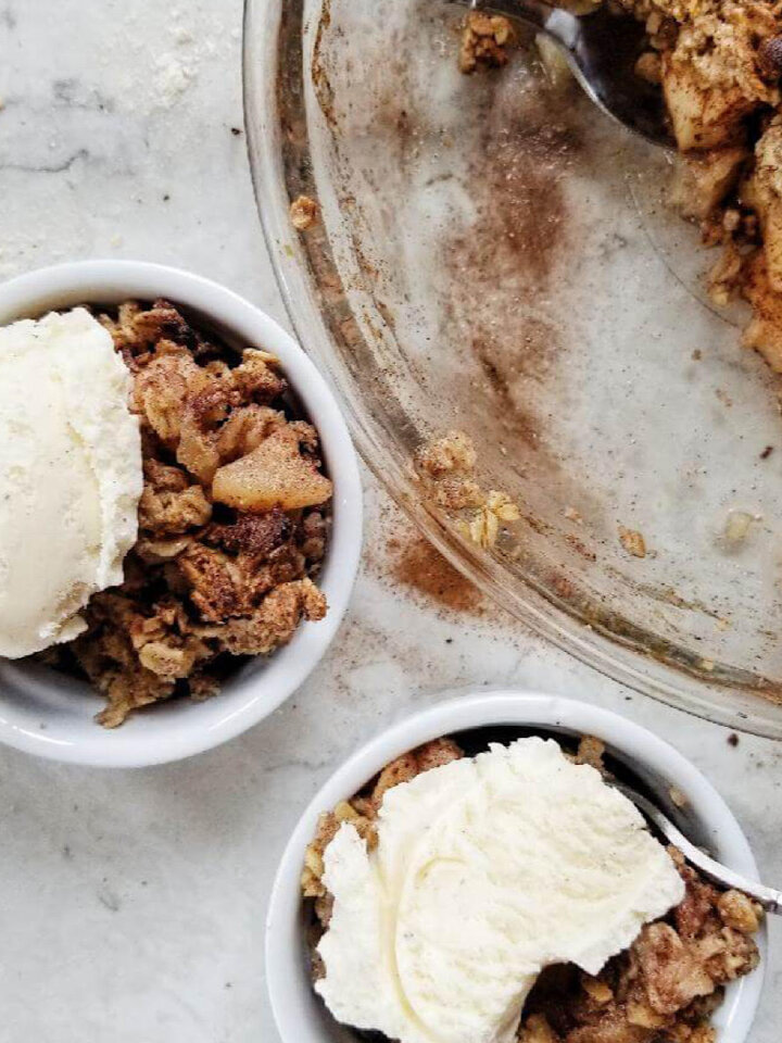 Healthy apple crisp recipe