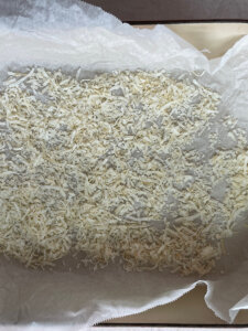 toasted coconut flakes