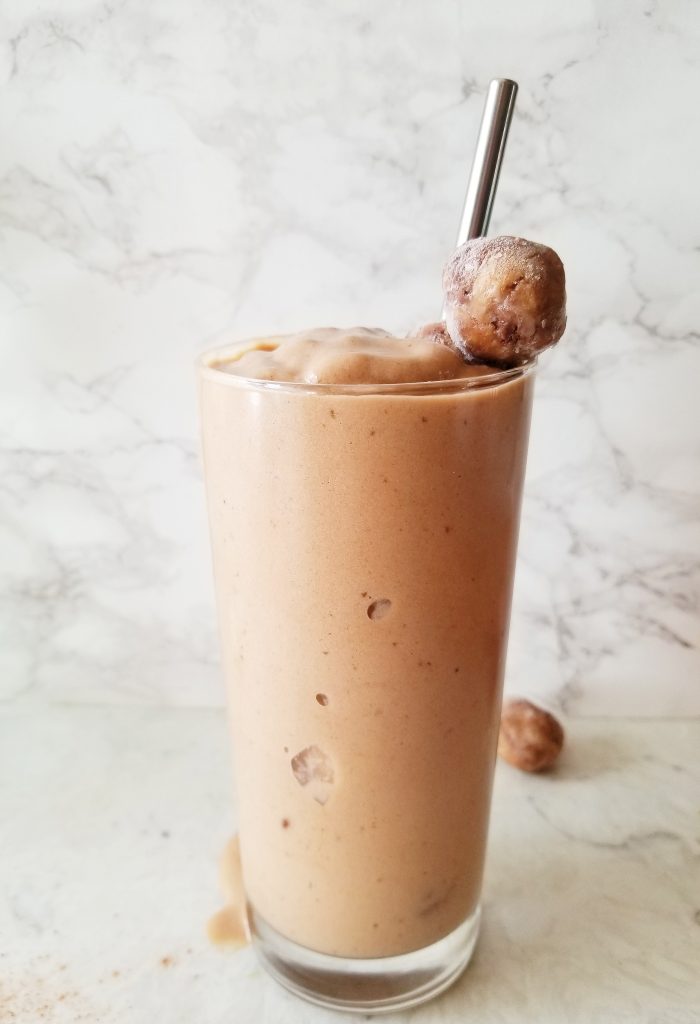 Healthy Chocolate Cookie Dough Blizzard