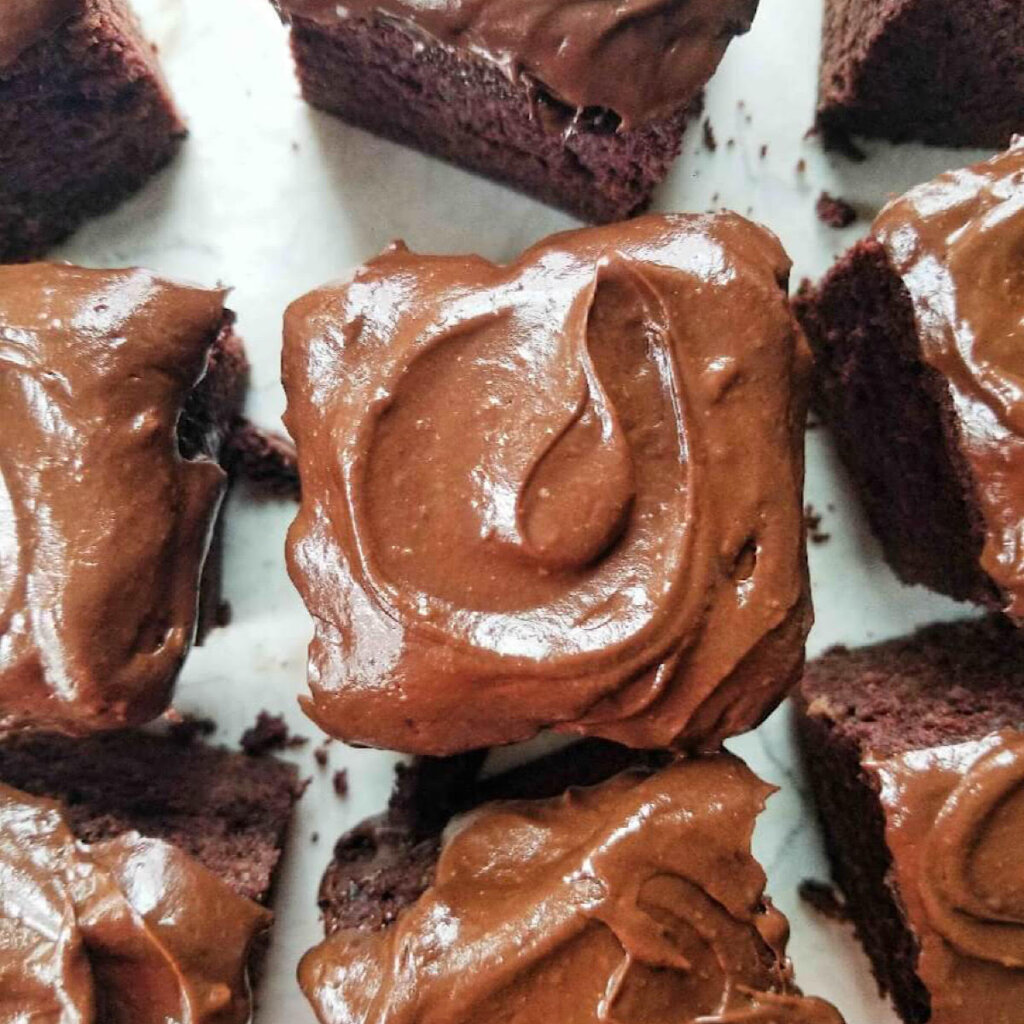 Healthy chocolate zucchini cake recipe