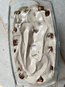 Healthy vegan cookie dough ice cream recipe