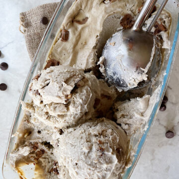 Healthy cookie dough ice cream recipe