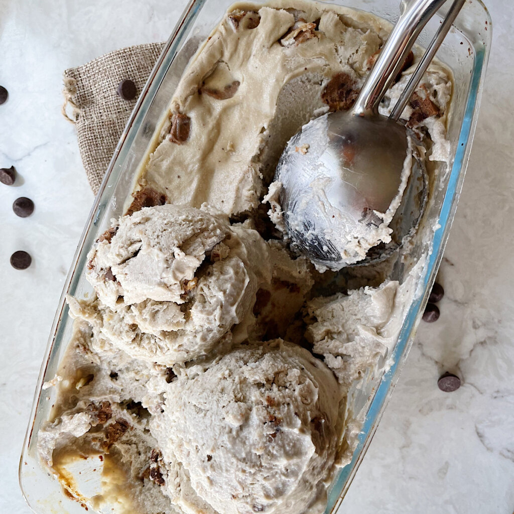 healthy cookie dough ice cream recipe