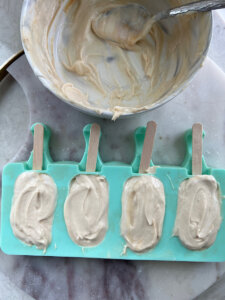 Healthy frozen peanut butter Greek yogurt bars recipe