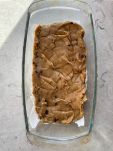 Healthy no bake chocolate chip cookie dough bars recipe step 6