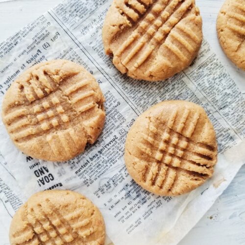 healthy peanut butter cookies