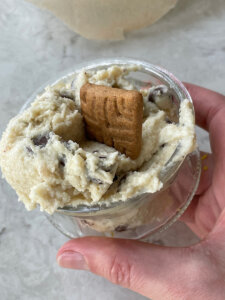 ricotta cheese dessert with cookies
