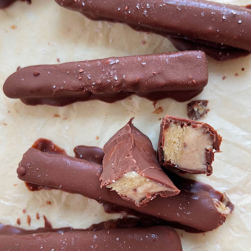 healthy twix bar recipe