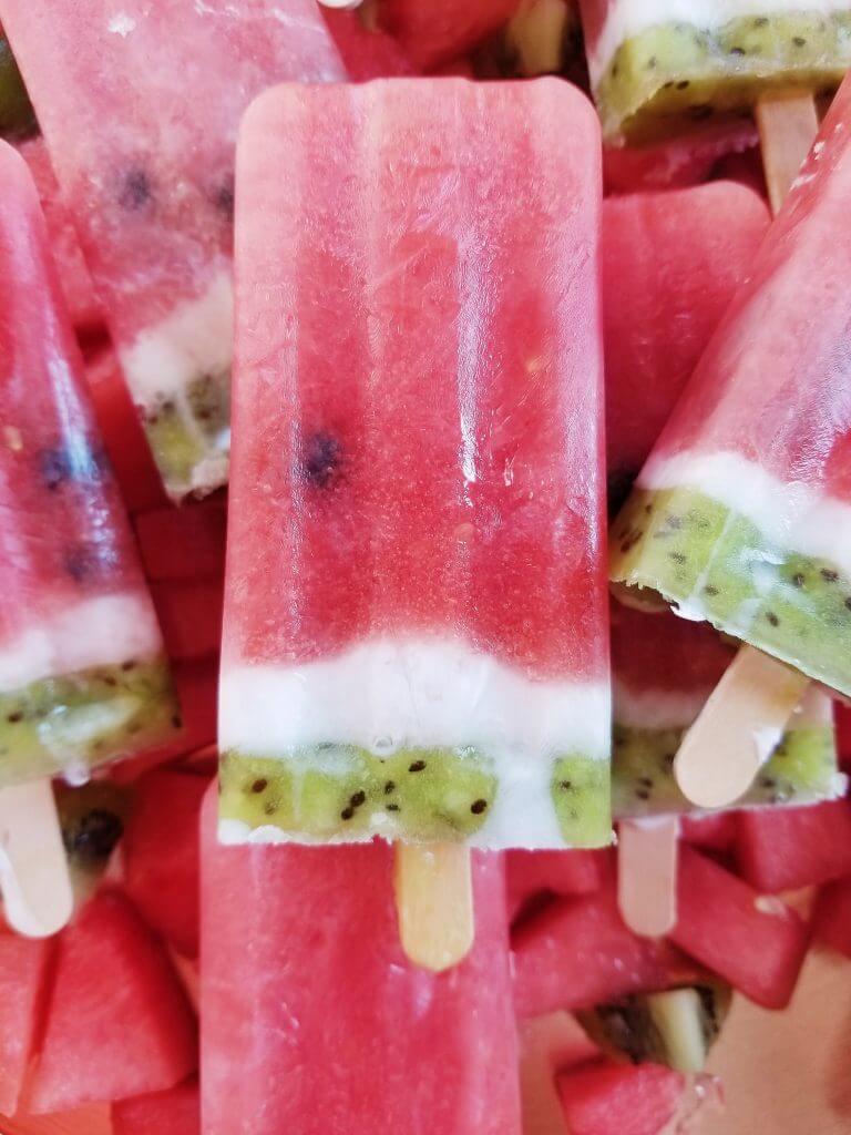 healthy watermelon fruit popsicles for toddlers