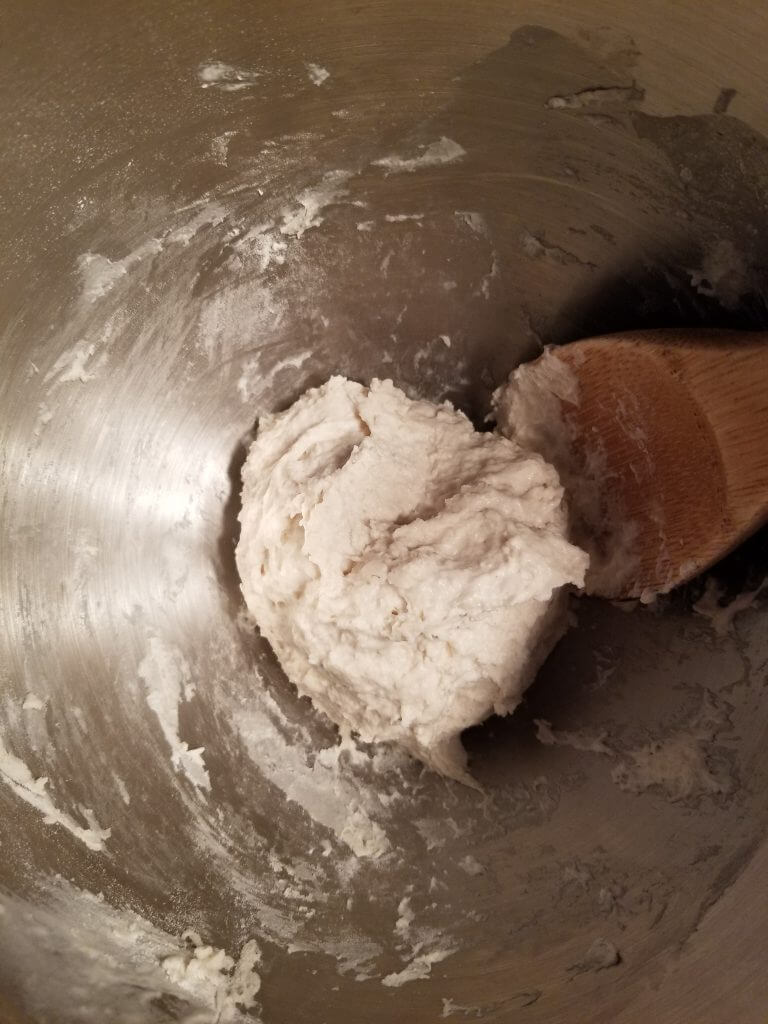 sponge before it is fermented