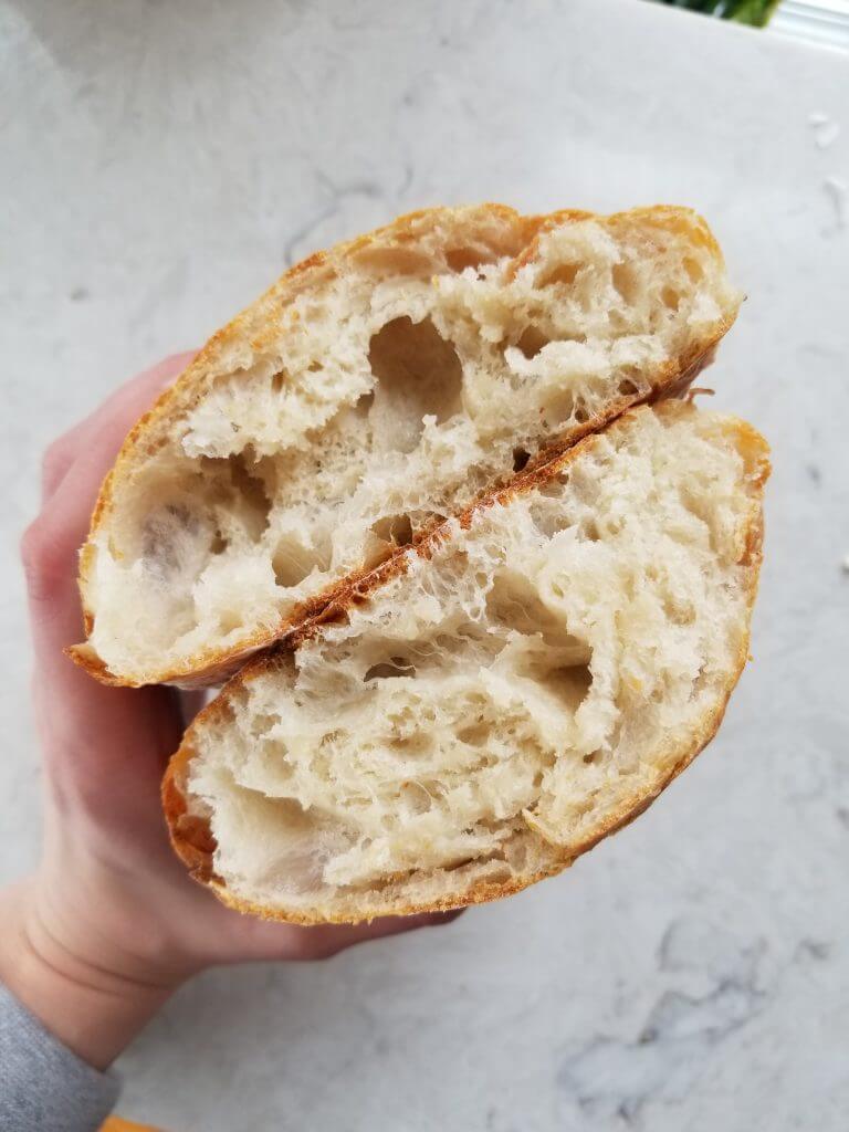 homemade ciabatta bread
