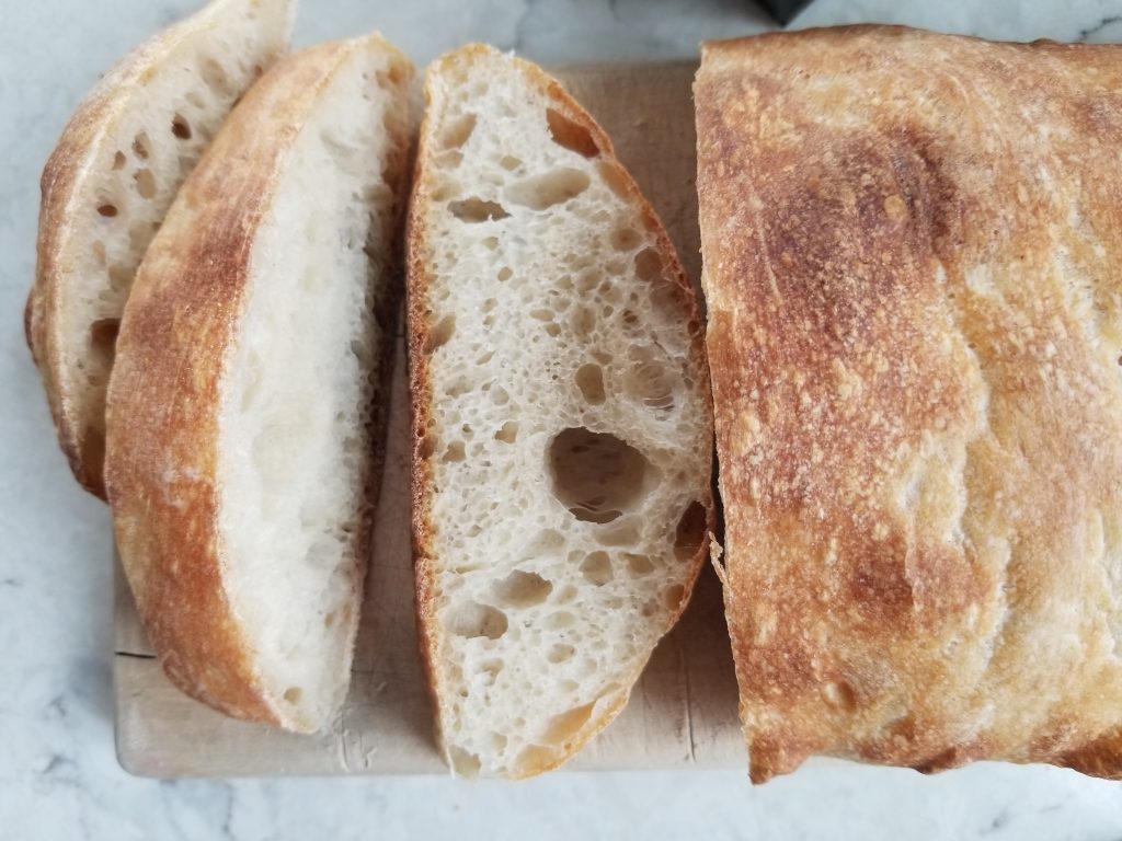 homemade ciabatta bread
