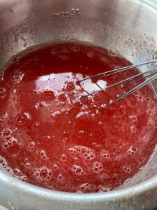 best homemade gummy recipes mixing gelatin into watermelon