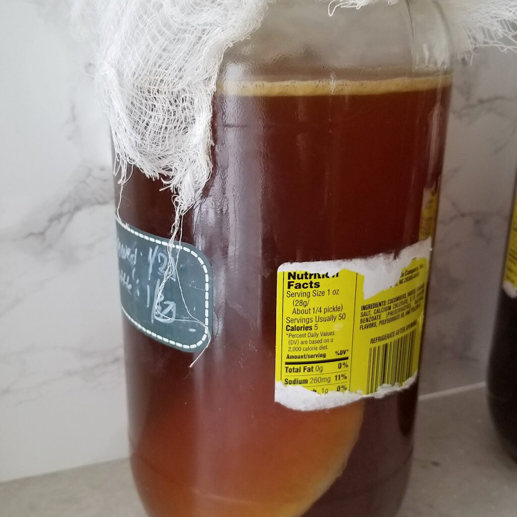 How to brew kombucha recipe