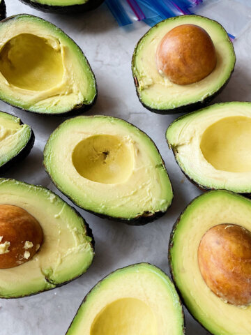 How to freeze avocados