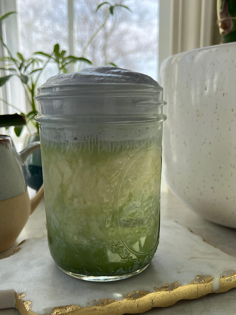Starbucks iced matcha latte with lavender cold foam recipe