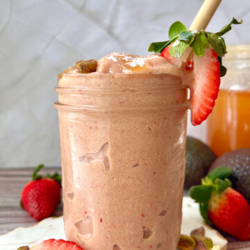 Lebanese Strawberry Avocado Cocktail Recipe