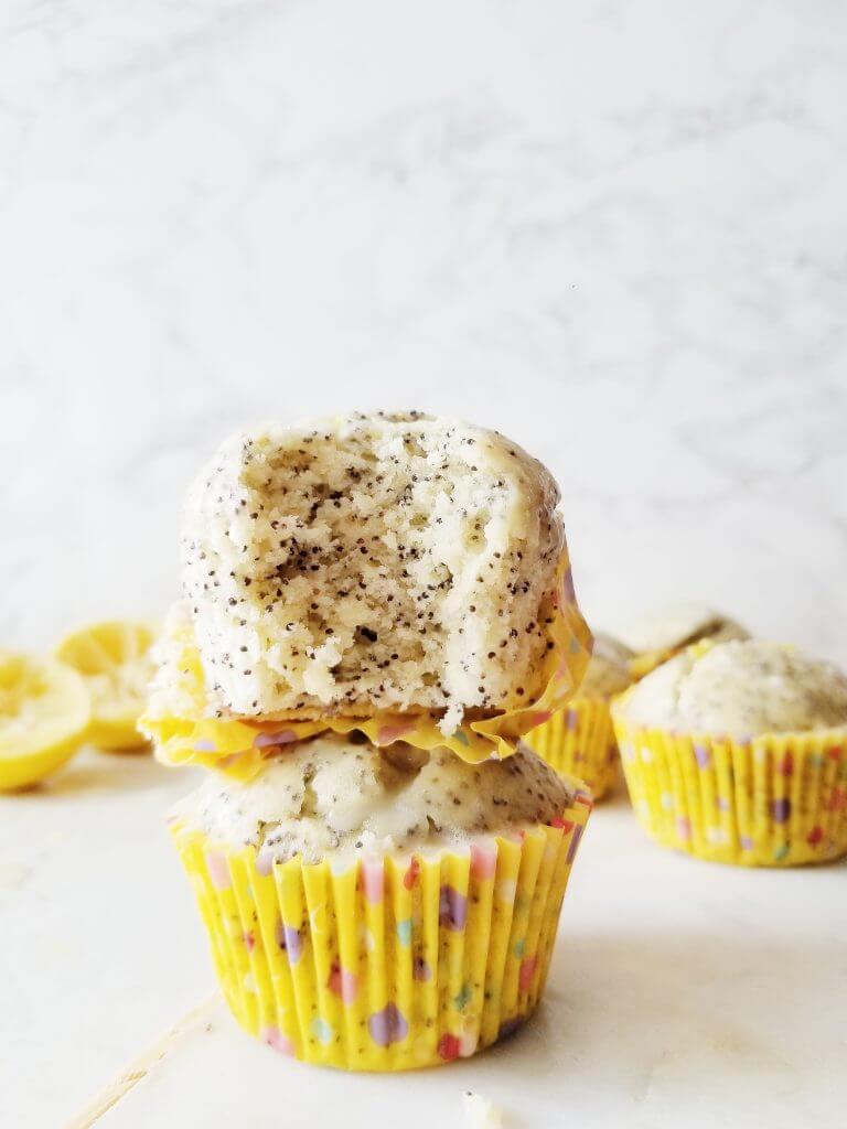 lemon poppy seed muffins