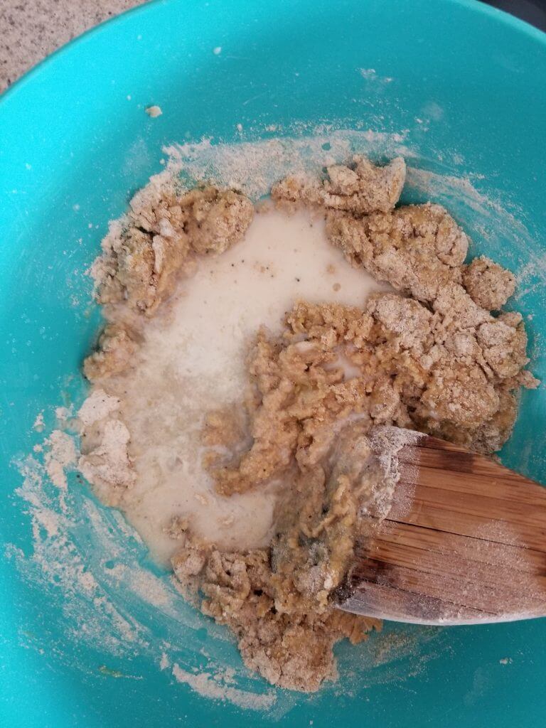 healthy lemon poppy seed donut batter