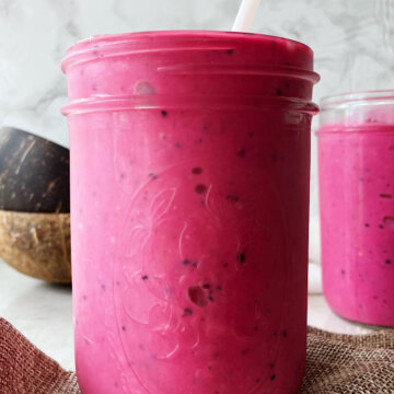 Mango dragon fruit smoothie recipe
