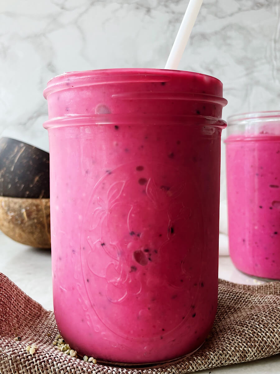 Mango dragon fruit smoothie recipe