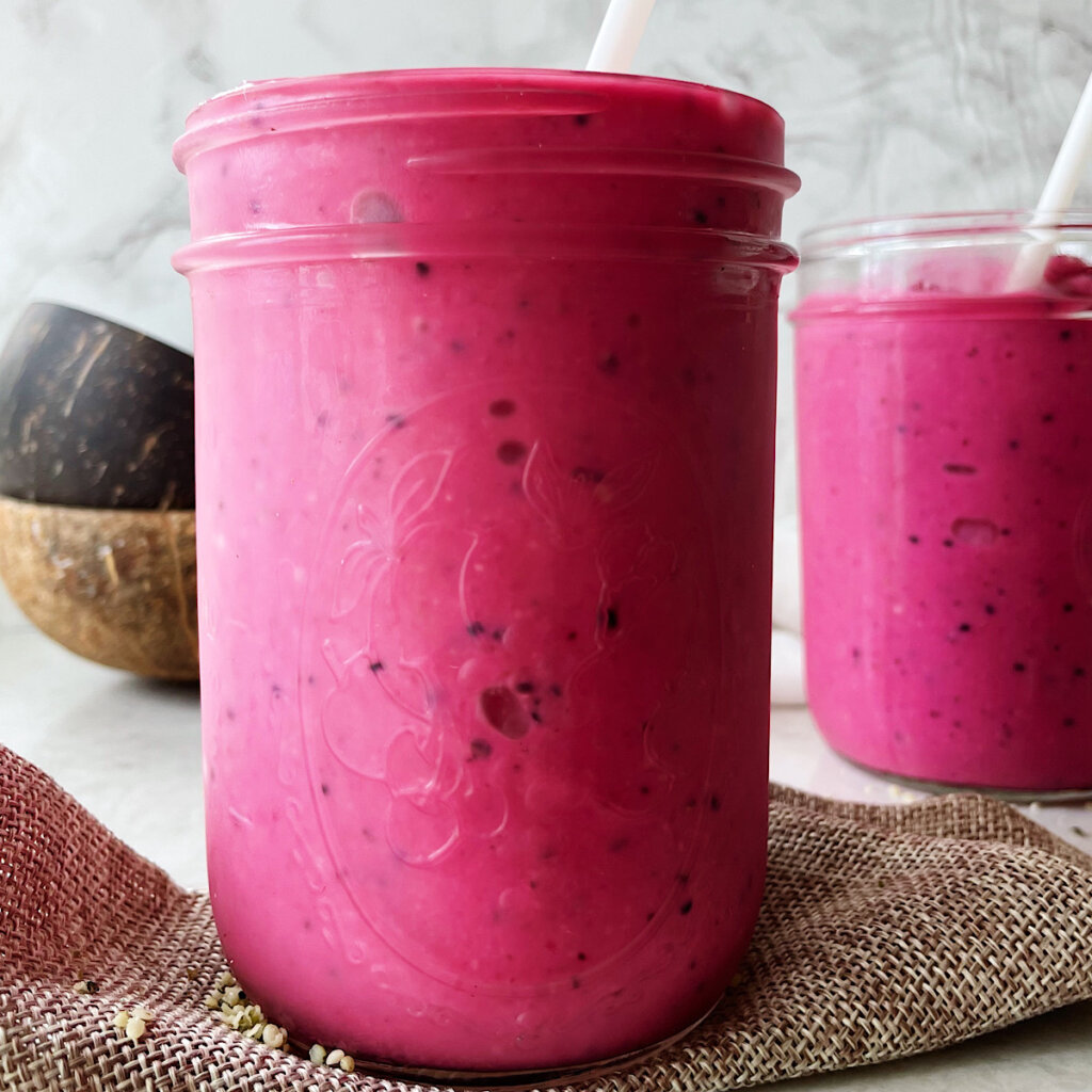 Mango dragon fruit smoothie recipe
