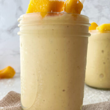 delicious mango pineapple smoothie without banana