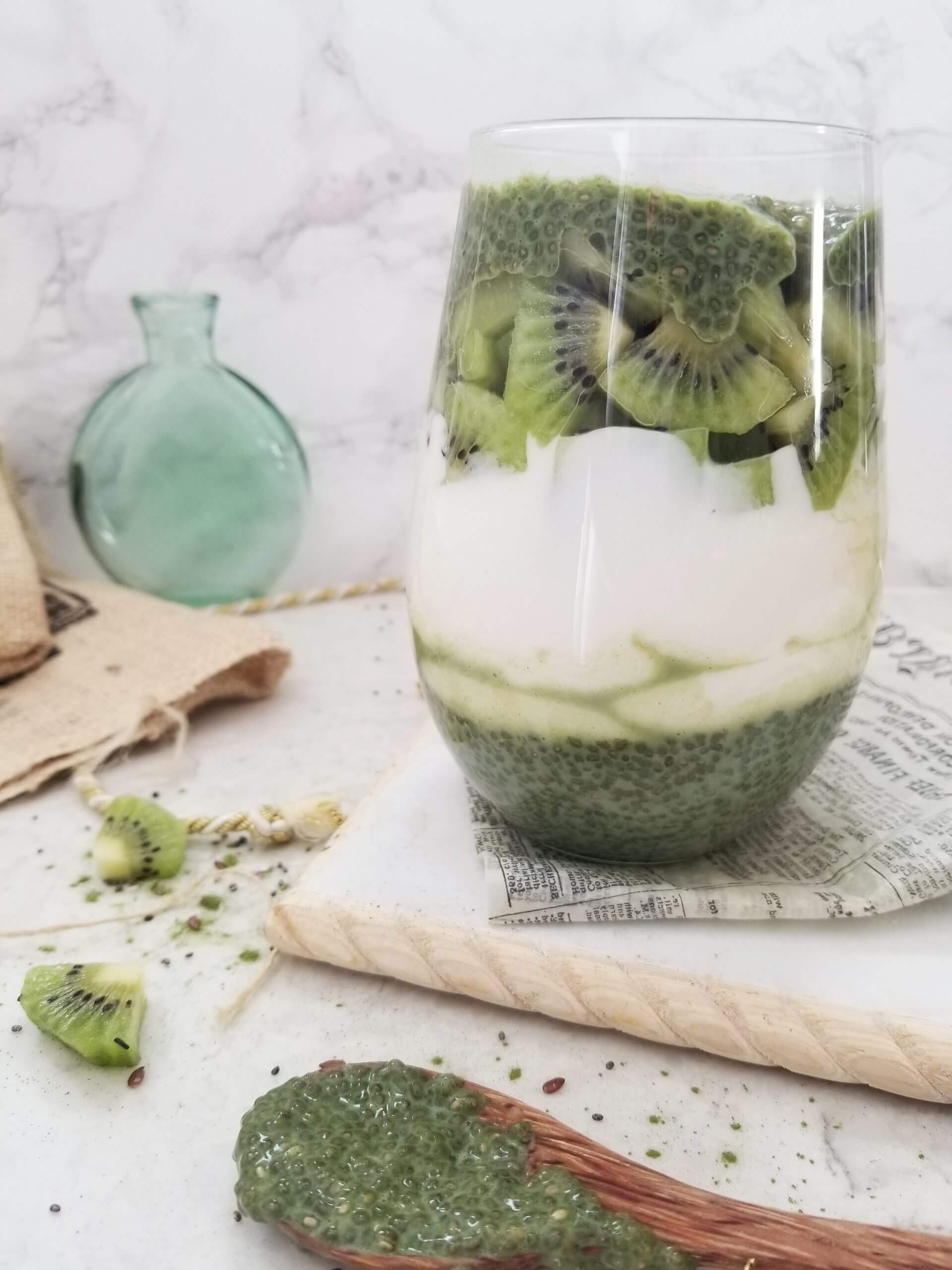 Matcha Chia Seed Pudding Recipe