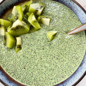 Matcha chia pudding recipe