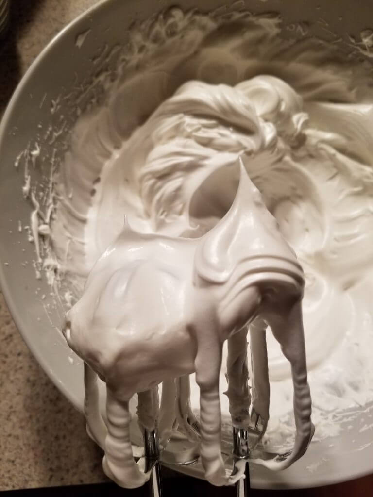 stiff peak egg white for macaron
