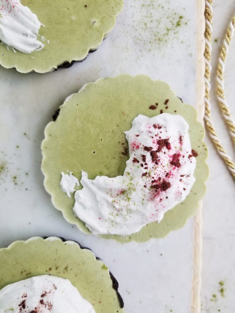 Healthy Matcha Cheesecake