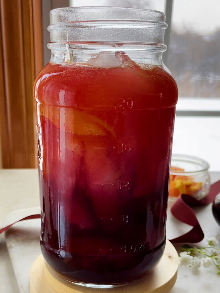 Arabic pomegranate mocktail recipe