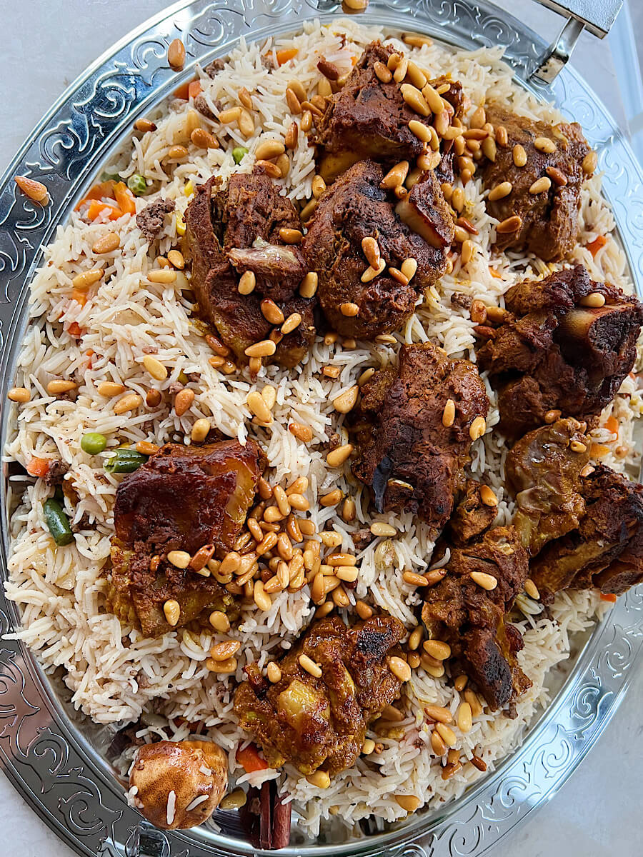 Ouzi lamb recipe