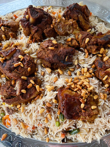 Ouzi lamb recipe cover photo