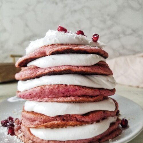 Pink Pitaya Pancakes