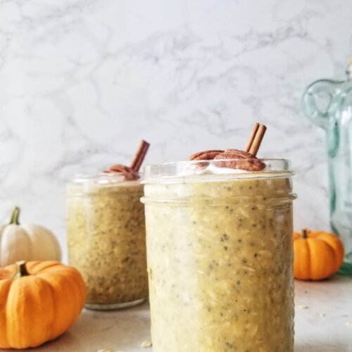 pumpkin spice overnight oats