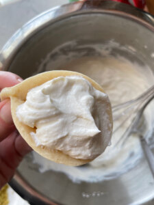 how to fill cheese qatayef