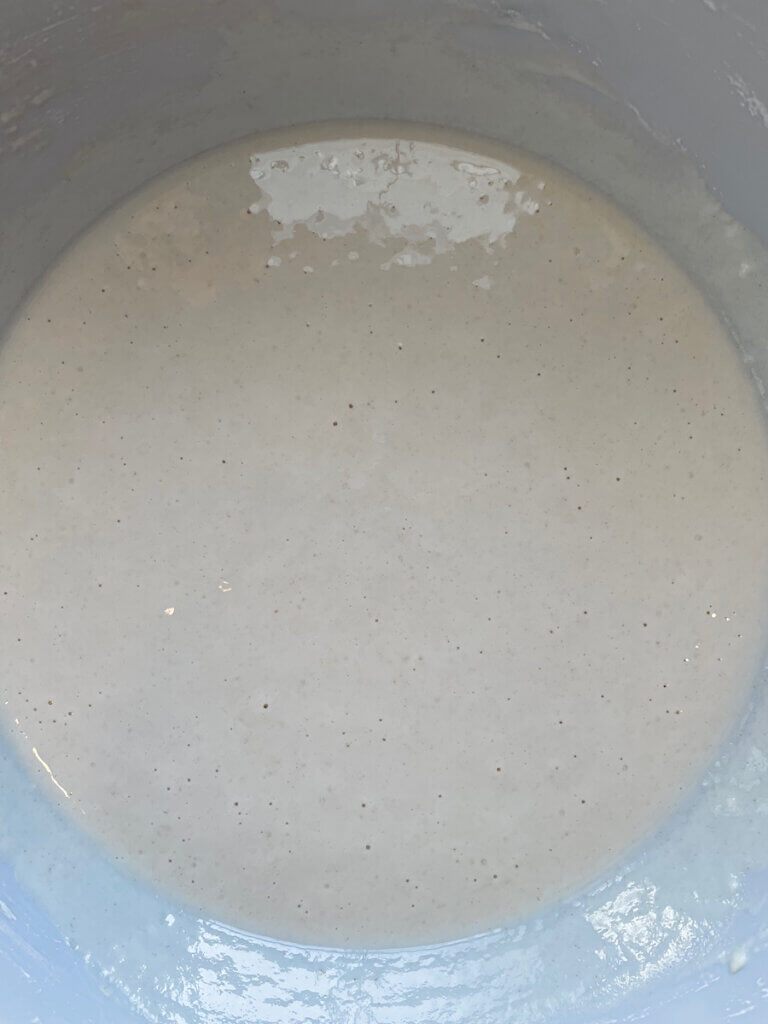 no yeast qatayef batter