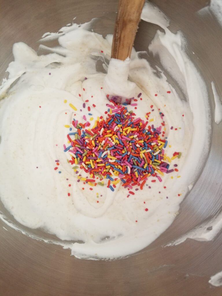 vegan funfetti cream cheese
