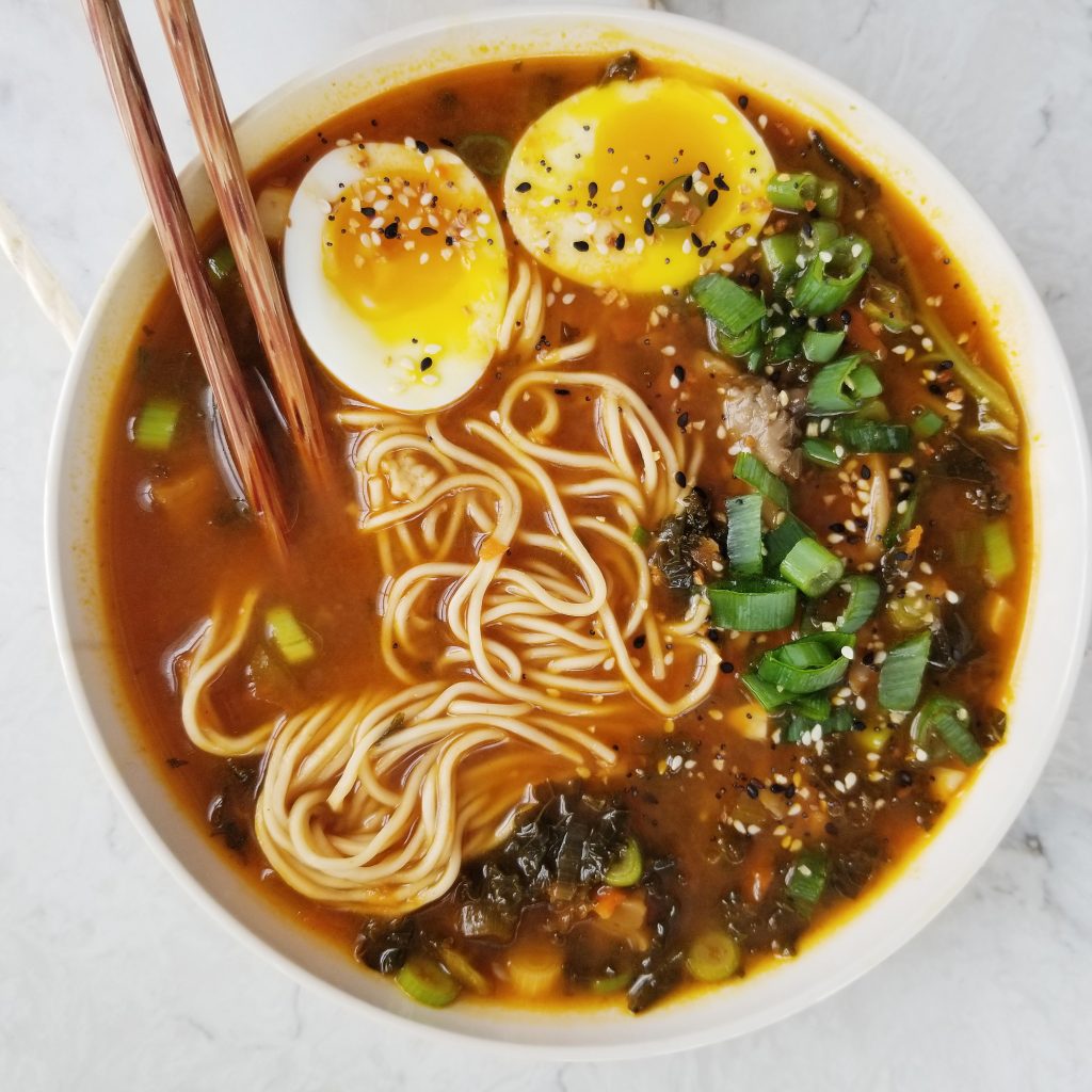 ramen noodle soup