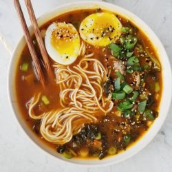 ramen noodle soup