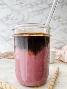 pink velvet macchiato