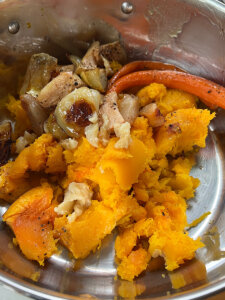 Roasted butternut squash soup recipe with bone broth
