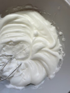 stiff peak egg whites