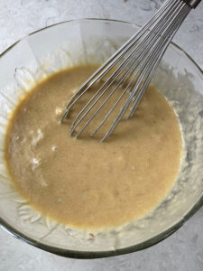 Sourdough discard banana walnut muffins recipe